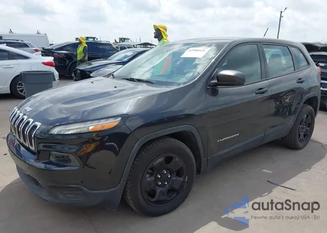 2014 Jeep Cherokee Sport z USA, uszkodzony, nr VIN 1C4PJLAB0EW182798